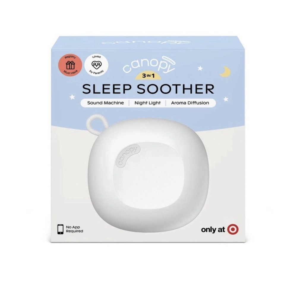 Canopy 3-in-1 Sleep Soother Machine- White